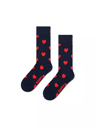 HAPPY SOCKS | Damen Socken HEART GIFT SET Gr. 36 - 40 navy | 